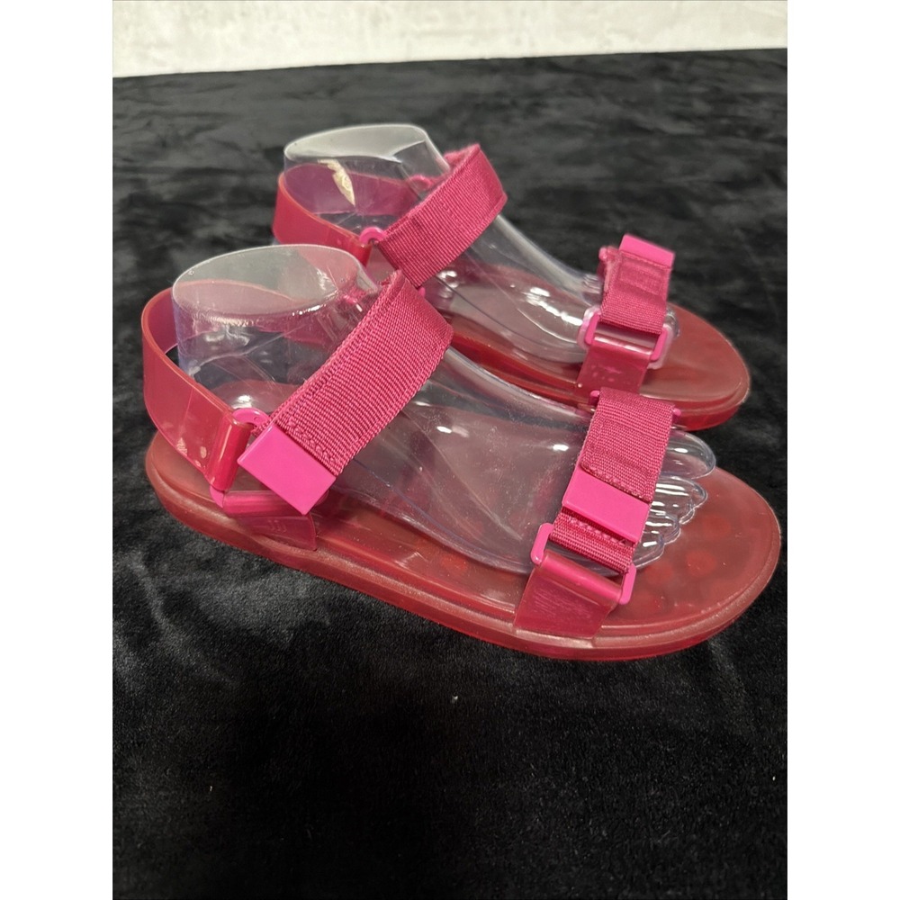 Melissa Possession Jelly Sandals Hot Pink Size 9 Summer Festival Shoes